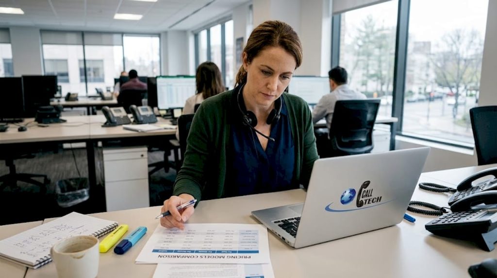 Manager reviews call center pricing comparison